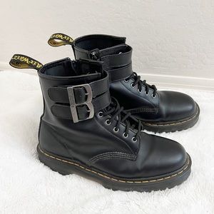 Dr. Martens 1460 ALT Smooth Black Leather Boots